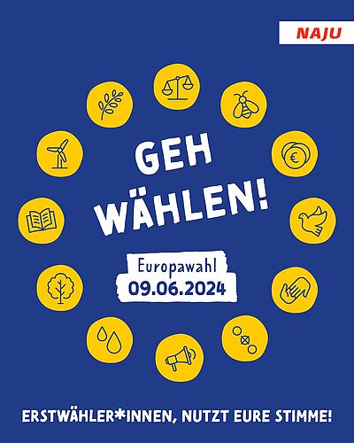 ⏰Dieses Jahr ist es wieder soweit – in Deutschland wird am 9. Juni 2024 das Europarlament gewählt!

💙 In diesem Jahr...